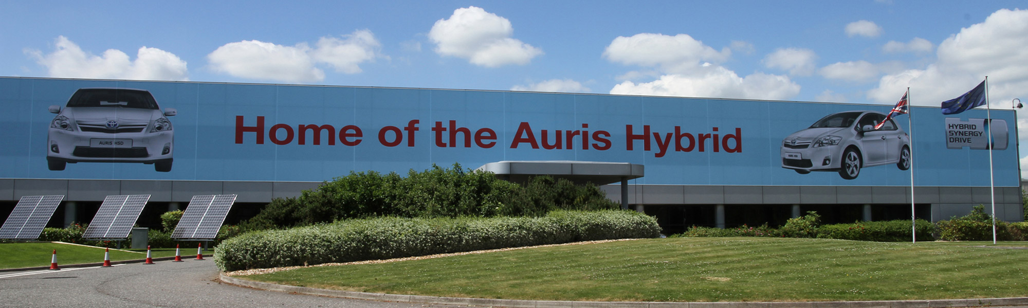 Tensioned PVC Graphics for Toyota UK. Header Image