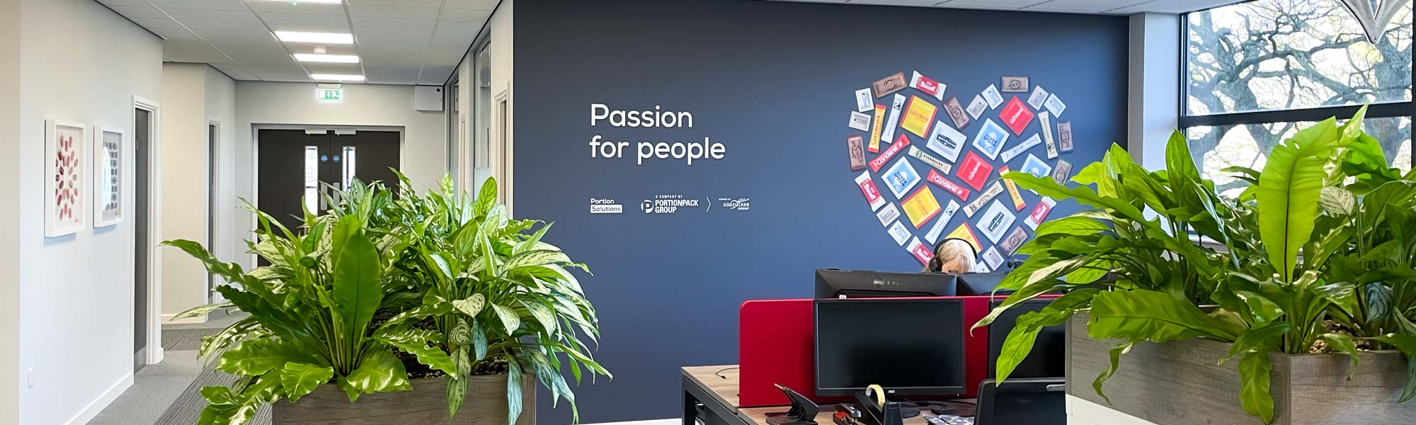 Portion Solutions Custom printed office graphics