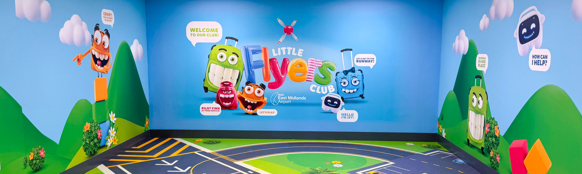 Play Area Graphics on walls and floors header