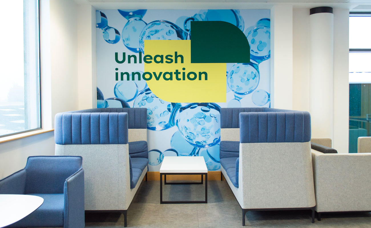 Office Wall Graphics for Heidleberg Breakout Area